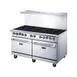 Dukers Appliance Co DCR60-10B 60" Gas Restaurant Range, 10 Burners, 2 Standard Ovens, 400.000 BTU 3 image