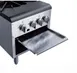 Dukers Appliance Co DCSPB2 18" Gas Stock Pot Range, (2) Three Ring Burners, Low Height, 160.000 BTU  3 image