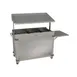 Cadco CBC-GG-B3 MobileServ® Standard Grab & Go Merchandising Cart, (3) Pan Holders 3 image