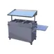 Cadco CBC-GG-B3 MobileServ® Standard Grab & Go Merchandising Cart, (3) Pan Holders 5 image
