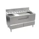 Krowne AL24-LAB48-C 48" Alchemy Series Underbar Ice Bin/Cocktail Unit - Cabinet Base 1 image