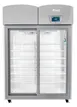 Migali EVOX-2RGS-LB-RC Medical Fridge, 44.9 cu ft, 55" Glass Door, Exterior/Interior, 115V, ADA, USA 1 image