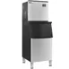 Coldline EIC350M-FA Ice Maker With Bin, 350 Lb/24 Hr, 200 Lb Bin, Black/Steel, Air-Cooled, 115V 1 image
