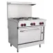 Cookline ER36-208 Cookline Electric Range, 36"W X 31.5"D X 56.5"H, (6) Burners 1 image