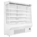 Coldline SOC-76-220-W 76" Open Air Refrigerated Merchandiser in White, 4 Shelves, 27.1 cu. ft. 1 image