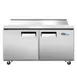 Coldline SP60T 60.19" 2-Door Refrigerated Sandwich and Salad Prep Table, 16 Pans 1 image
