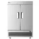 Coldline T-2RE 54" 2-Solid Door Reach-In Refrigerator, 41.9 cu. ft., Bottom Mounted 1 image