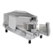 Global Solutions by Nemco GS4100-A Tomato Slicer, 3/16" Manual Straight Blade, Aluminum Housing, Non‑Skid Feet 1 image