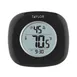 Taylor Precision 1745BK Thermometer/Hygrometer, Black, 14°F‑122°F Temp, 20%‑90% Humidity, Clock 1 image
