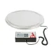 Taylor Precision 5265117 Keg Scale – 440 lb Capacity, 0.2 lb Res, 16” Stainless Steel Platform, 6’ Cord, IPX5 1 image