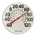 Taylor Precision 681T Thermometer, Extra-Large 18" Diameter, Brushed Silver, -60° to 120°F 1 image
