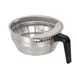 BUNN 20217.0000 7.62" Wide Stainless Steel Funnel Assembly – Black Handle for AXIOM Twin Brewers 1 image