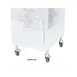 Hobart MGLEG-AJC12 - Long Adjustable Legs, 12-11/16 to 17-1/2” Tall, 4” Casters, Lockable Swivel, Meat Grinder Parts 1 image