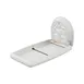 Koala KB301-05SS Vertical Wall Baby Changing Station, Veneer, Microban, 32" Wide, Granite - 1/Each 4 image