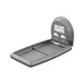 Koala KB301-01 Baby Changing Station, Vertical, Grey Wall Mount 6 image