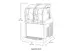 Crathco® SP 2 LED UV Frozen Granita & Cold Cream Dispenser w/1.3 gal & nUV LED - 700W/115V - Double 2 image
