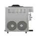 Spaceman 6650-C Cylinder Type Frozen Beverage Machine, Air Cooled w/16qt. Hopper, 1-3/4hp - Single 4 image