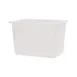 Winholt TUB-8L-WH White Bulk Goods Tub w/ 8 Bushel Capacity 1 image