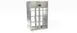 Delfield DSLHPT2-G 2-Section Heated Holding Cabinet, 4-Door, Clear Glass, 46.5 cu ft Capacity, Stainless Steel 1 image