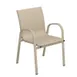 emuamericas E1310 Holly Stacking Armchair, Outdoor/Indoor, Textilene Mesh Back & Seat, Aluminum Frame 1 image