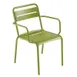 emuamericas E1362 Star Stacking Armchair, Outdoor/Indoor, Aluminum Slats, Tubular Frame, Powder Coated 1 image