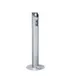 Emuamericas UV1 Hand Sanitizer Dispenser, Foot-Pump, Hands-Free, 1 L, Steel, Silver RAL 9600 1 image