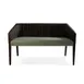 QA Group QALS-U123 Loveseat, Fully Upholstered with Sturdy Wood Frame, Customizable Commercial Grade Reception Sofa 1 image