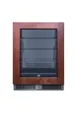 Summit CL24BV1PNR 24" Undercounter Beverage Center, 4.73 cu ft, Stainless Steel, Glass Door, LED 1 image