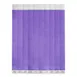 Winco WB-100PU-S Bar Maid Wristbands, 3/4"W x 9.5"L Tyvek No-Tear, Numbered, Purple Solid - 500/Pack 1 image