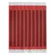 Winco WB-CHECKER Wristbands 3/4"W x 9.5"L Tyvek No-Tear Seq-No. Red/Black Checkerboard - 500/Pack 1 image