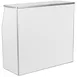 Flash Furniture XA-BAR-48-WH-GG Portable Bar, 47-3/4"W X 19-1/2"D X 42-3/4"H 1 image