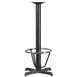 Flash Furniture XU-T2222-BAR-3CFR-GG 22x22 Bar Height X-Base Table Base, Cast Iron, Black Powder Coated Finish 1 image