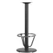 Flash Furniture XU-TR18-BAR-3CFR-GG 18" Bar Height Cast Iron Table Base, Powder Coated Black Finish 1 image