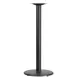 Flash Furniture XU-TR18-BAR-GG 18" dia. Round Table Base, Bar Height, Cast Iron, Black Powder Coated Finish 1 image