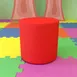Flash Furniture ZB-FT-045R-18-RED-GG Nicholas Soft Seating Ottoman, 18" Seat Height, Red 1 image