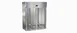 Delfield DSLHRI2-G 2-Section Roll-In Heated Holding Cabinet, 67.2 cu ft, Glass Doors, Stainless Steel, easyTouch Screen 1 image