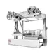 Grillworks EXO PRO 48 45" Built-In Wood Fired & Charcoal Parrilla Grill w/ (2) Adjustable Grills 1 image