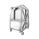 Grillworks GWI36 48" Freestanding Wood Fired & Charcoal Parrilla Grill w/ (2) Adjustable Grills 2 image