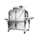 Grillworks GWI42 BLANCO CAP 55" Wood Fired & Charcoal Parrilla Grill w/ Blanco Oven Cap, (2) Grills 6 image