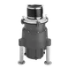 Insinger S-500L-3 Garbage Disposer, Cast Iron Housing / 7" Inlet dia - 5 Hp (Unit Only) 1 image