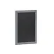 Flash Furniture HGWA-GDIS-CRE8-062315-GG Chalkboard, 18" x 24", Black, Wood Frame, Gray Eraser 1 image