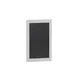Flash Furniture HGWA-GDIS-CRE8-954315-GG Magnetic Wall Chalkboard, 18" x 24" Black Board, Wood Frame 1 image