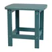Flash Furniture JJ-T14001-SFM-GG Table, 18" H x 16"-23" W, Sea Foam Resin Wood, Lattice Top, Resin Base 1 image