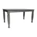 Flash Furniture KER-T-799-GRY-60-GG - 60" Grace Dining Table, Seats 6, Gray Finish, Wood, Bamboo 1 image