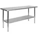 Flash Furniture NH-WT-2460-GG Prep & Work Table, 60"W X 24"D X 36"H 1 image