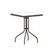 Flash Furniture TLH-073A-1-BZ-GG Barker Patio Table, 23.5" Square, 28" H, Bronze Glass Top, Metal Base, Glides 1 image