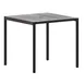 Flash Furniture XU-DG-UH8100-GY-GG Table, 35¼" W x 35¼" D x 29½" H, Gray, 300 lbs, Frame, 1‑¾" Umbrella Hole 1 image