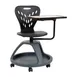 Flash Furniture YU-YCX-019-BK-GG Laikyn Black Mobile Desk Chair with 360 Degree Rotation and Under Seat Storage 1 image