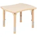 Flash Furniture YU-YCY-098-RECT-TBL-NAT-GG Table, 26.6"W x 21.9"D, 14.5"-23.5" Height, 220 lb, Laminate Top 1 image