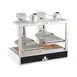 Mibrasa GMB 130 50" Countertop Charcoal Parrilla Grill w/ (2) Adjustable Grills 2 image